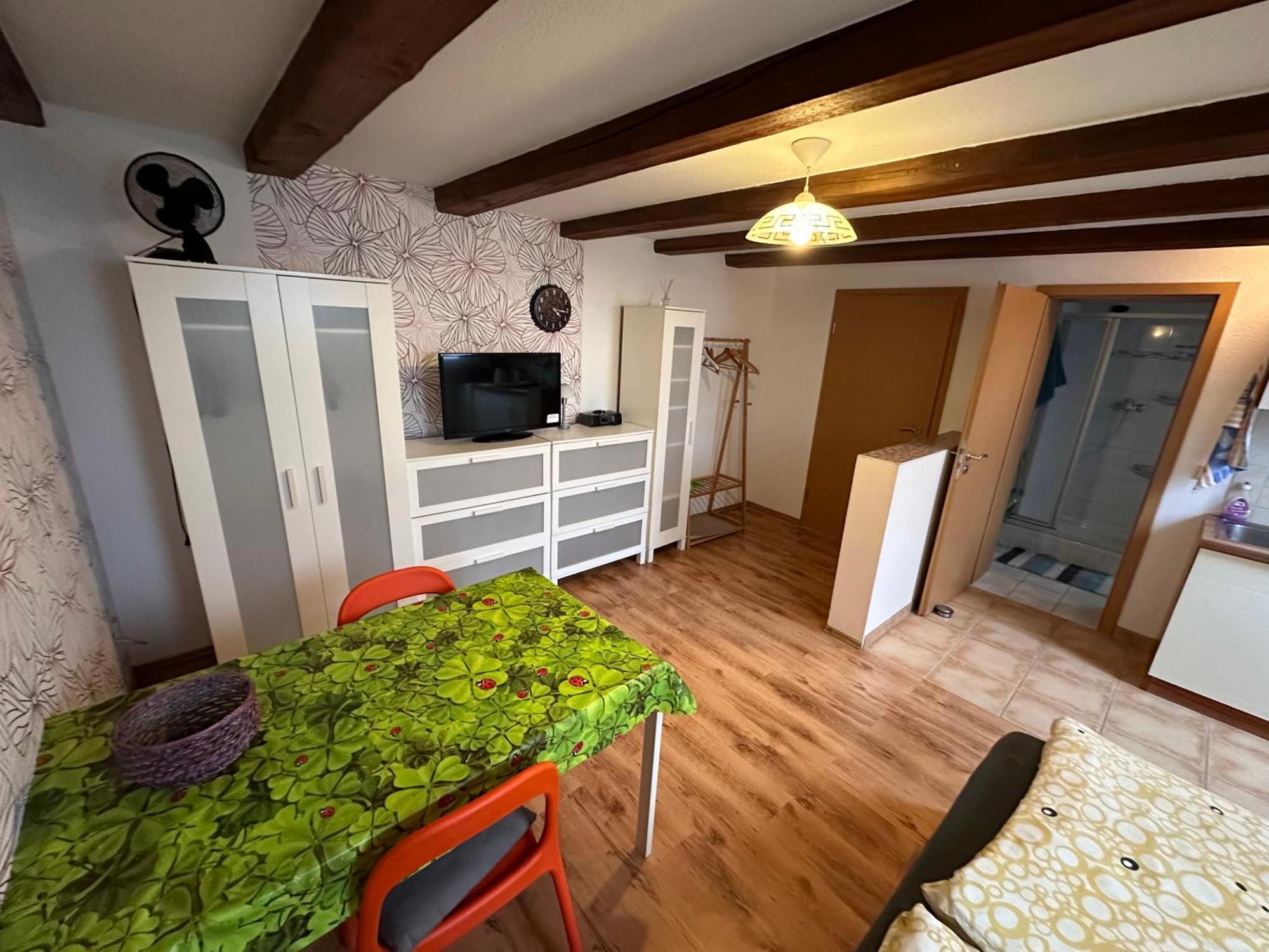 Ruhiges Wohlfuehlzimmer Auf Dem Pferdehof Gut - Mit Kochnische, Wlan & Kostenlosem Parken Greppin